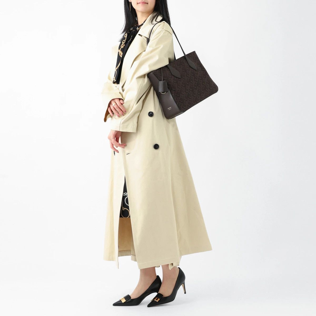 Salvatore Ferragamo o1s1rm0526 Size : OS / Tote Bag in Brown Size ONE SIZE - 8 Thumbnail