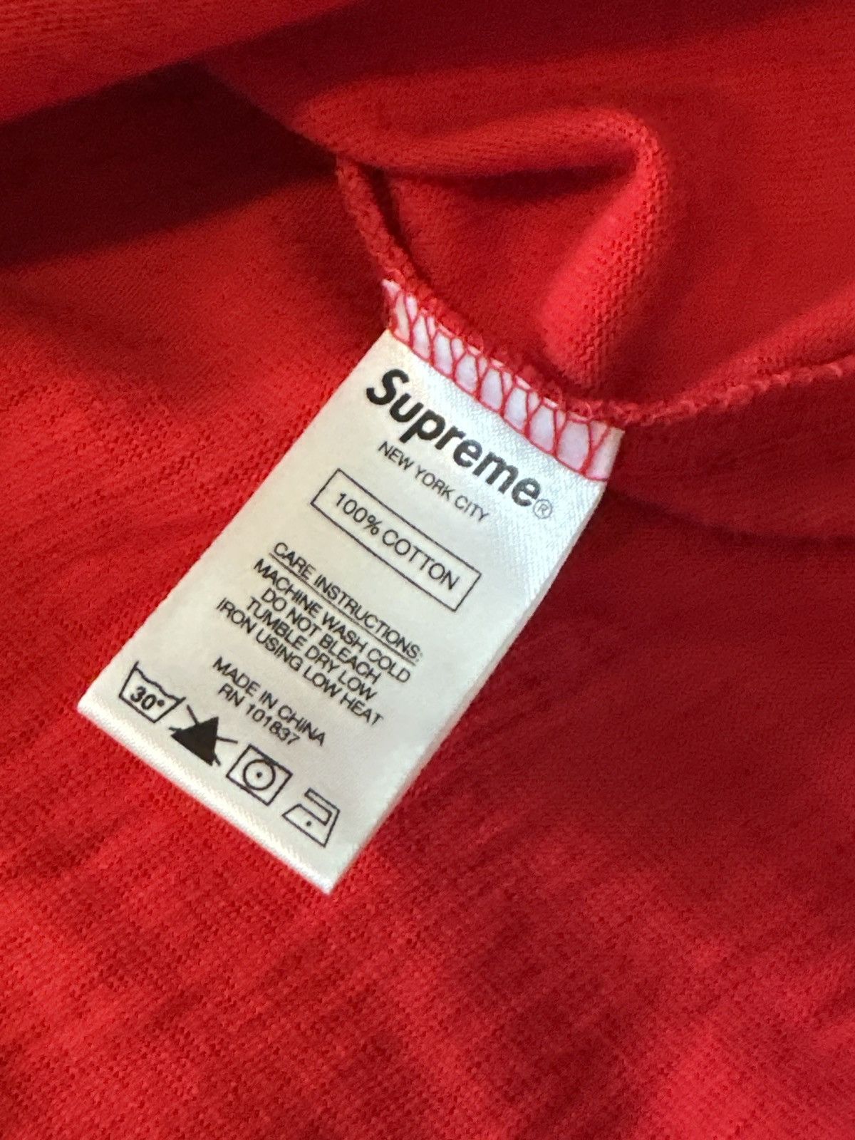 Supreme Supreme Gradient Arc Red Top Size US M / EU 48-50 / 2 - 3 Thumbnail