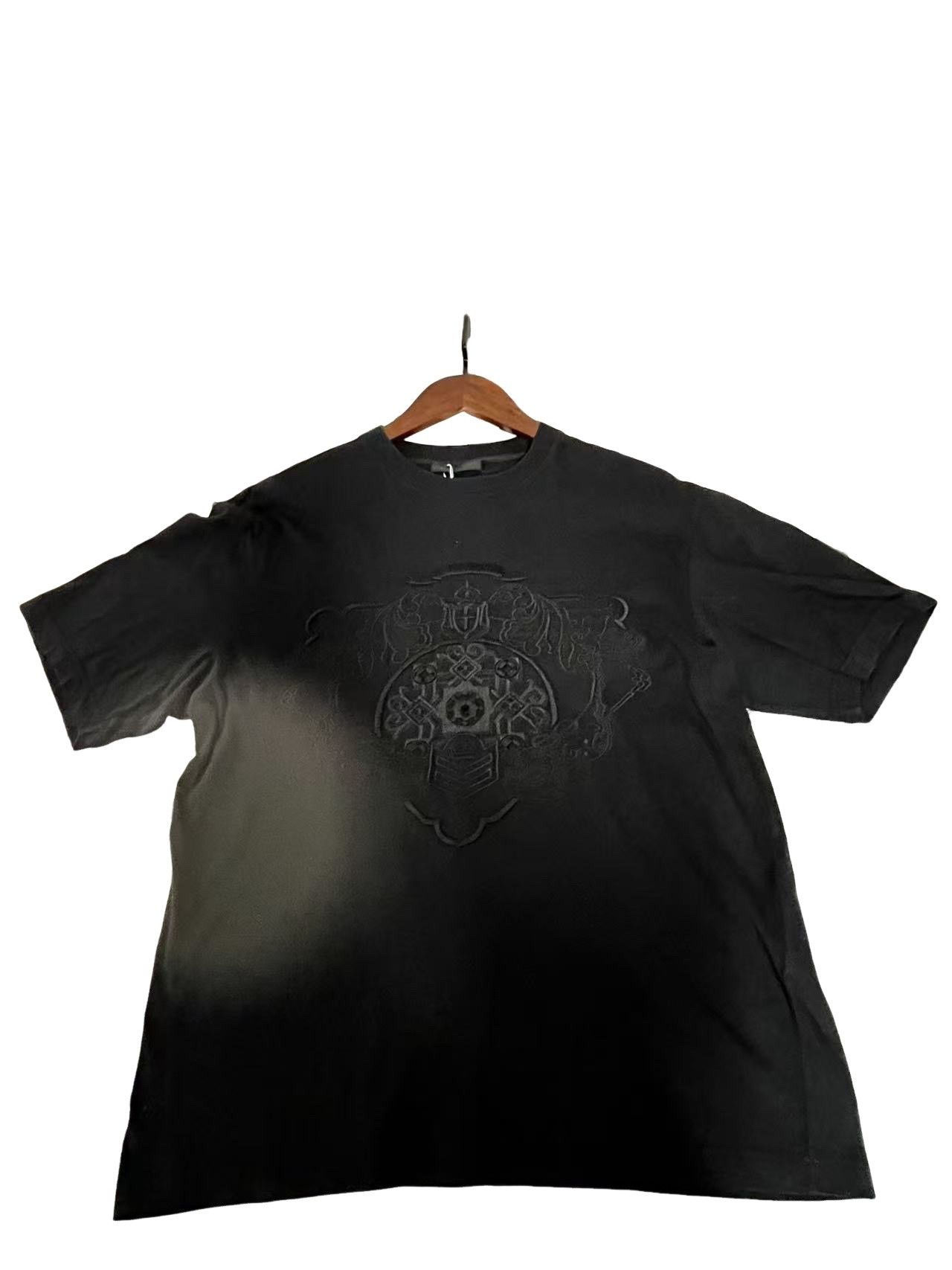 Prada Prada Monkey Embroidered Black/Orange T-Shirt | Grailed