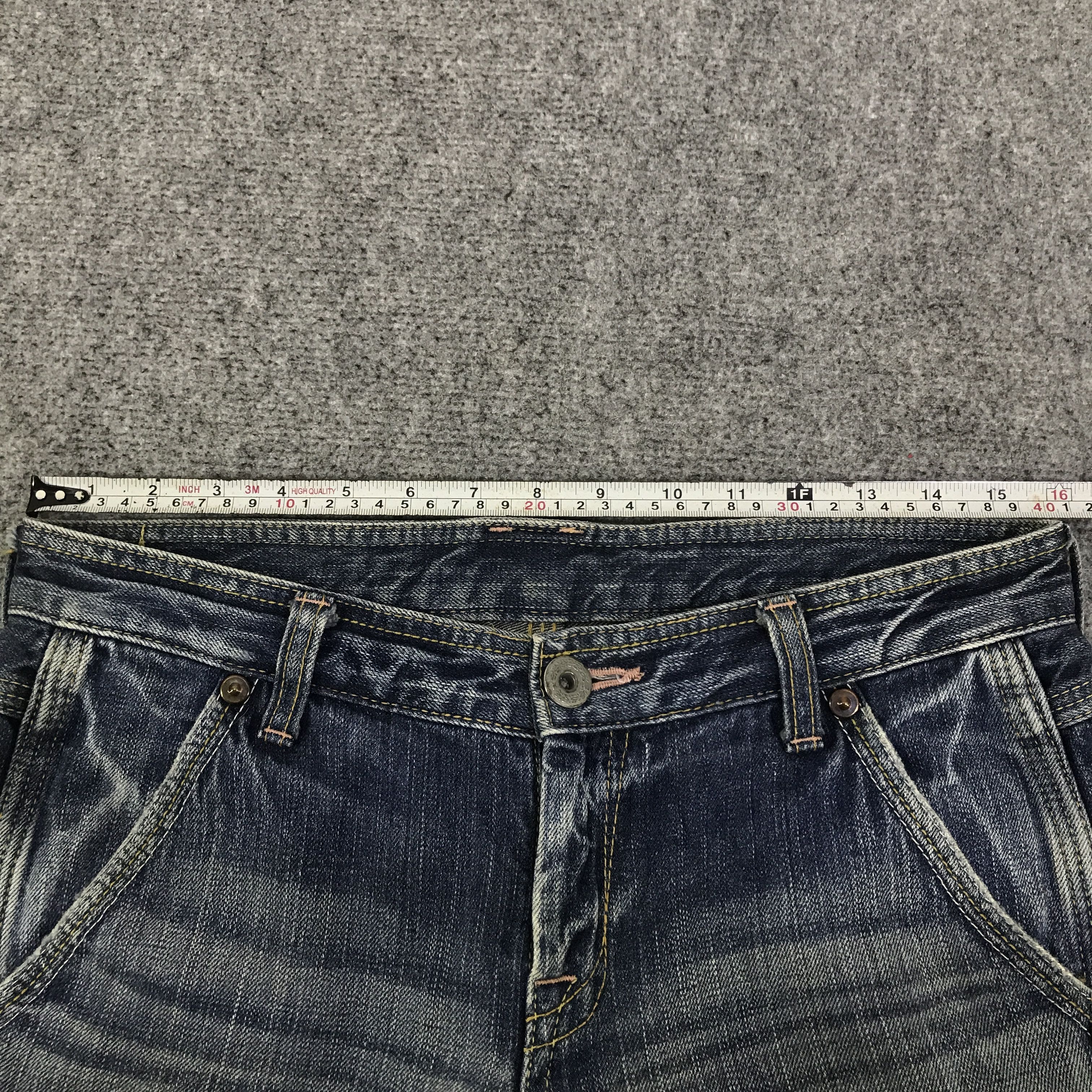 Japanese Brand John Bull denim japanese brand Baggy jeans K118B20 Size US 32 / EU 48 - 7 Thumbnail