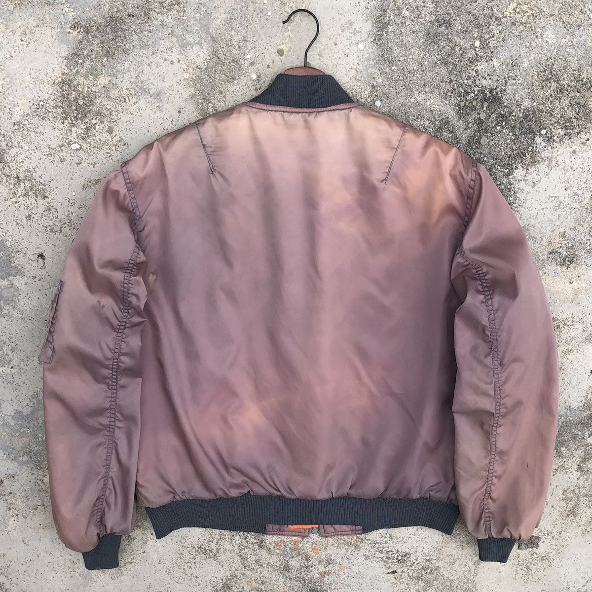 Vintage Vintage Sun Faded U.S.Air Force Tomcat Ma-1 Bomber Jacket Size US L / EU 52-54 / 3 - 4 Thumbnail