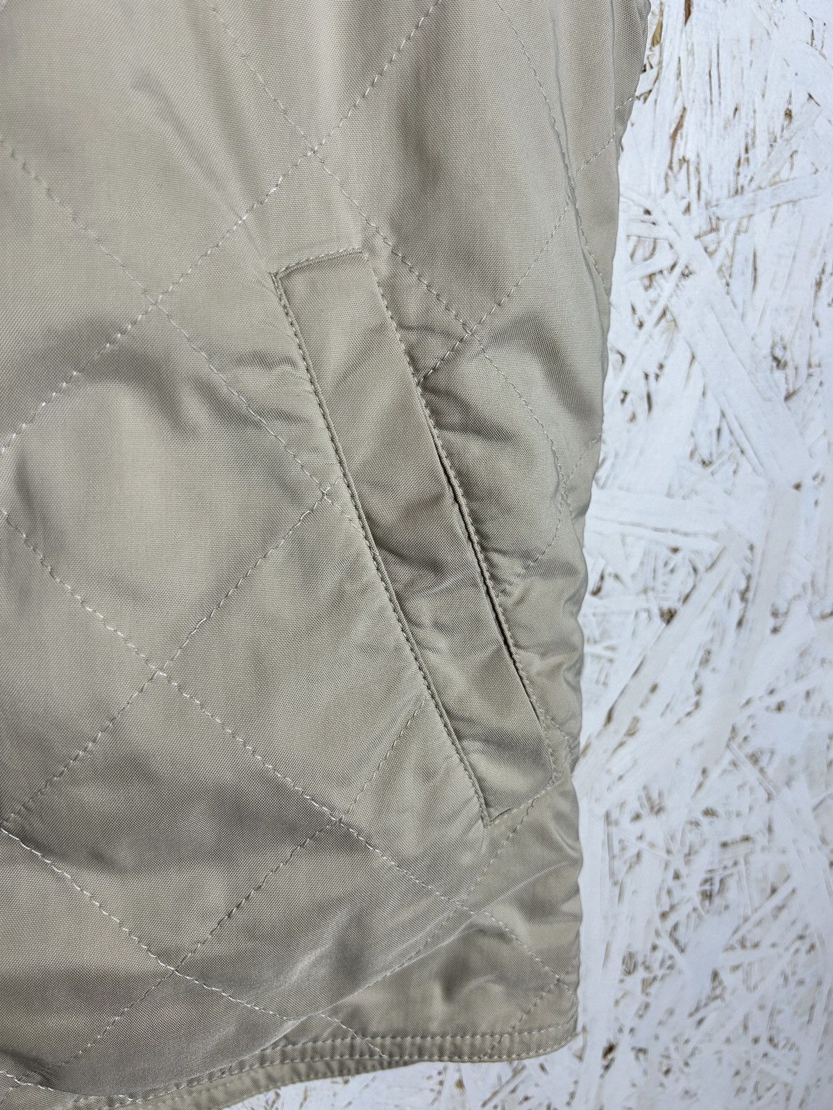 Loro Piana Vintage Loro Piana Quilted Horsey Vest In Beige S Size US S / EU 44-46 / 1 - 3 Thumbnail