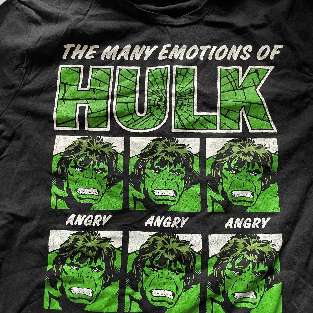 Marvel Comics × Vintage VINTAGE Y2K HULK AMAZING RARE HUMOR T SHIRT Size US L / EU 52-54 / 3 - 2 Thumbnail