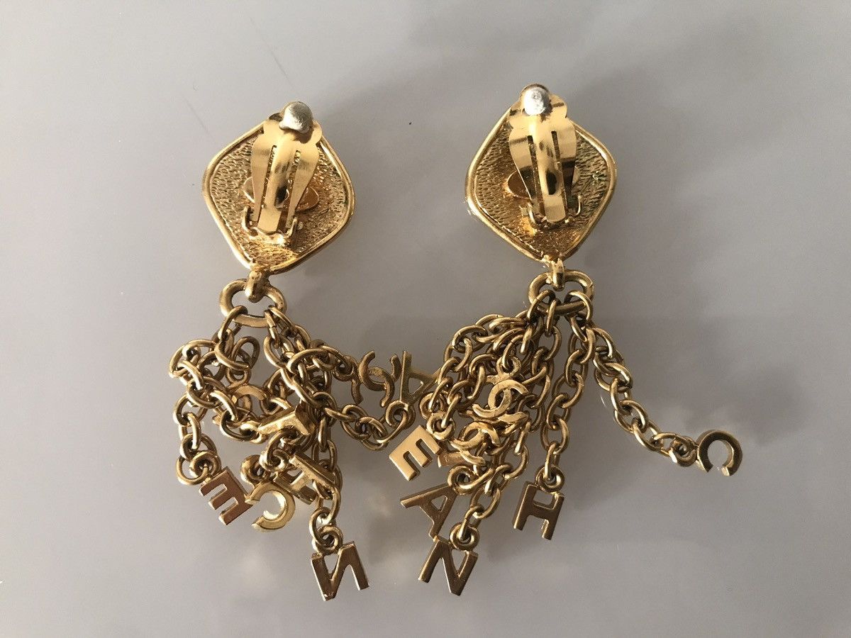 Chanel CHANEL MONOGRAM EARRINGS Size ONE SIZE - 5 Thumbnail