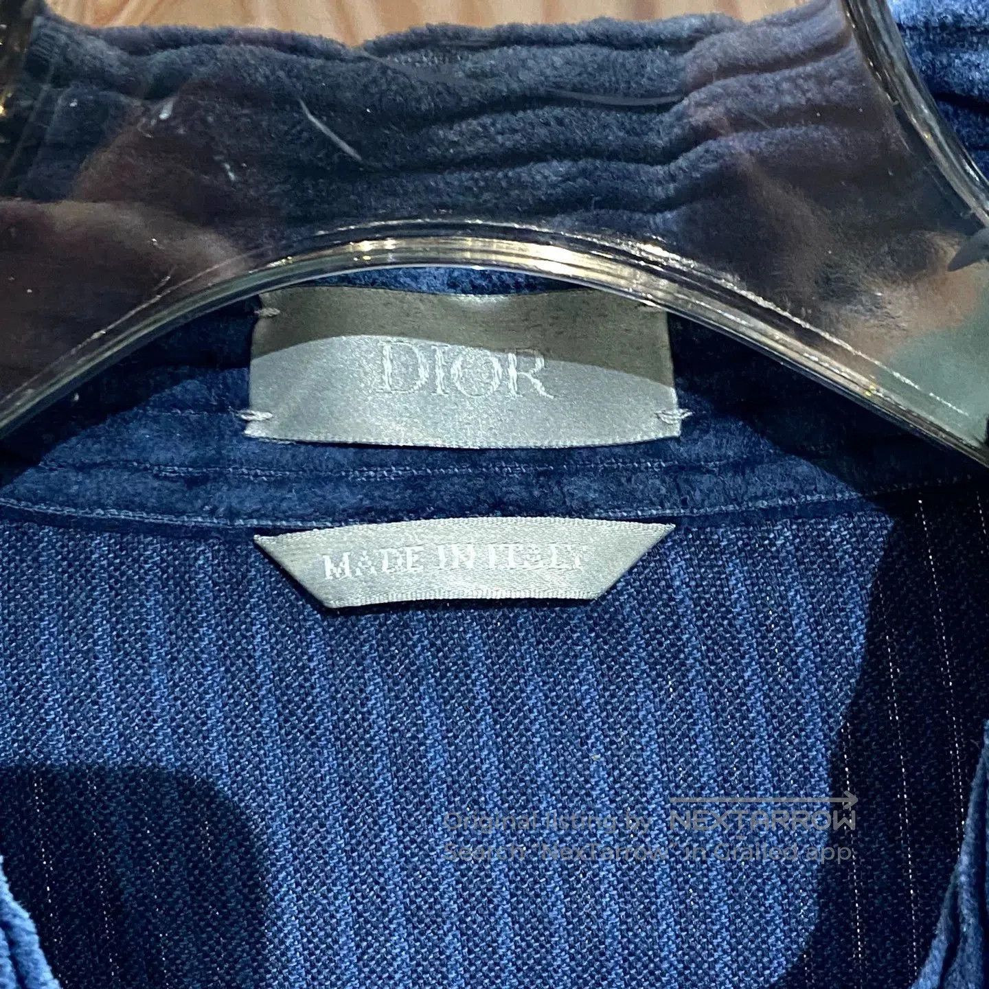 Dior Dior Blue Corduroy Jacket Coat. Size US XL / EU 56 / 4 - 3 Thumbnail