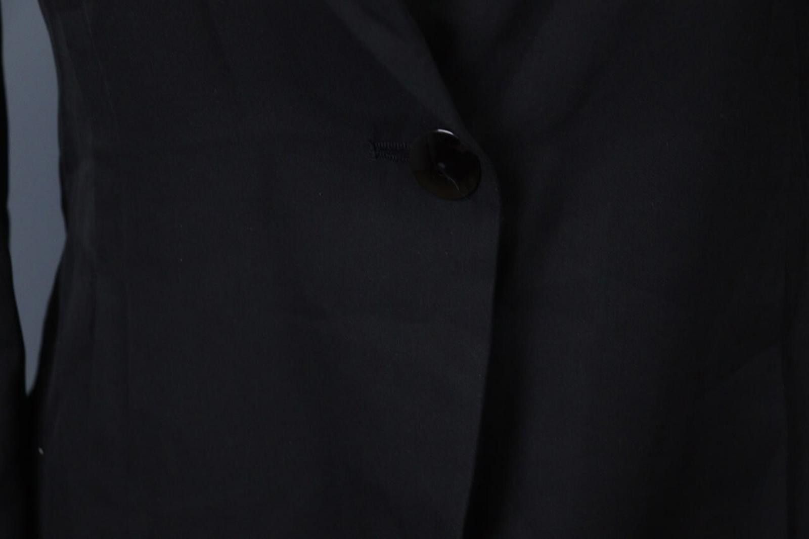 Emporio Armani Emporio Armani Black Lapel Single Breasted Blazer Jacket Size M / US 6-8 / IT 42-44 - 5 Thumbnail