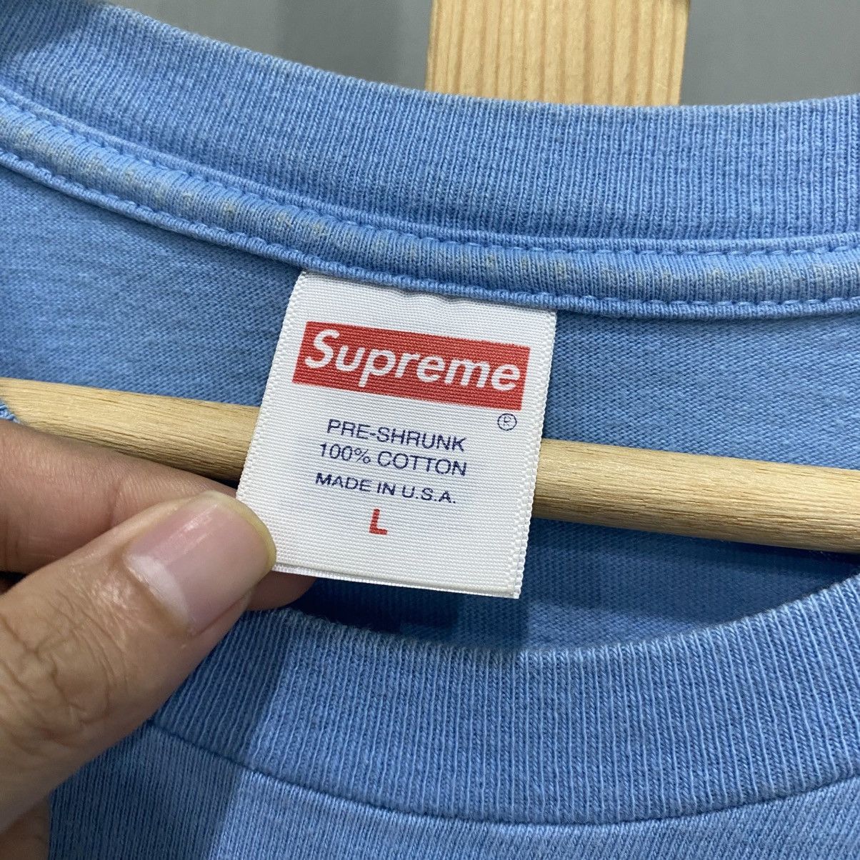 Supreme Supreme Tonal Box Logo Tee Light Blue Archive Size US L / EU 52-54 / 3 - 12 Thumbnail