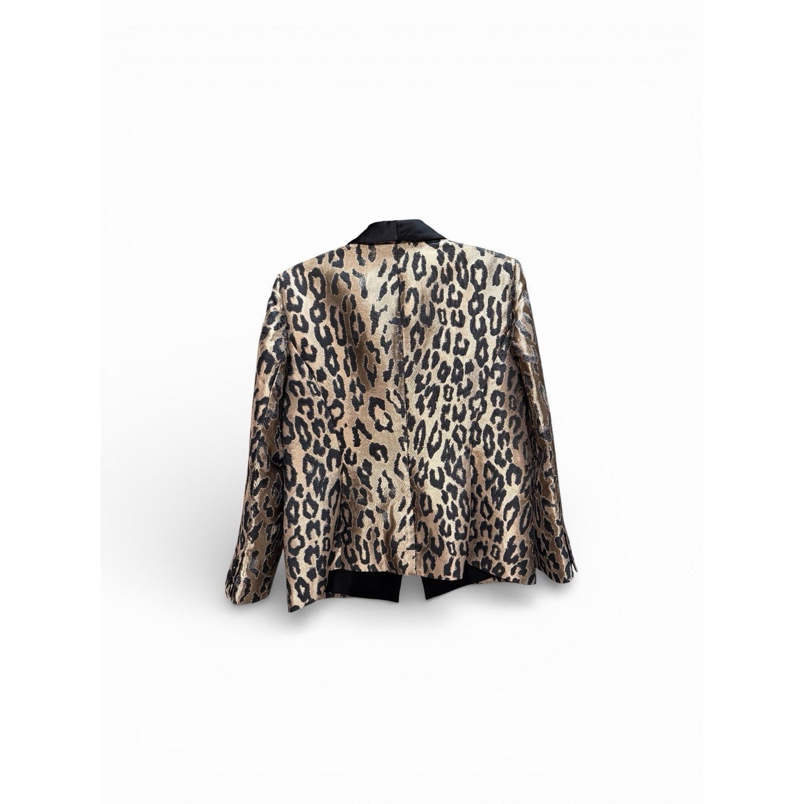 Vince Camuto Vince Camuto Leopard Print Shawl Collar Blazer 14 $168 Size L / US 10 / IT 46 - 6 Thumbnail