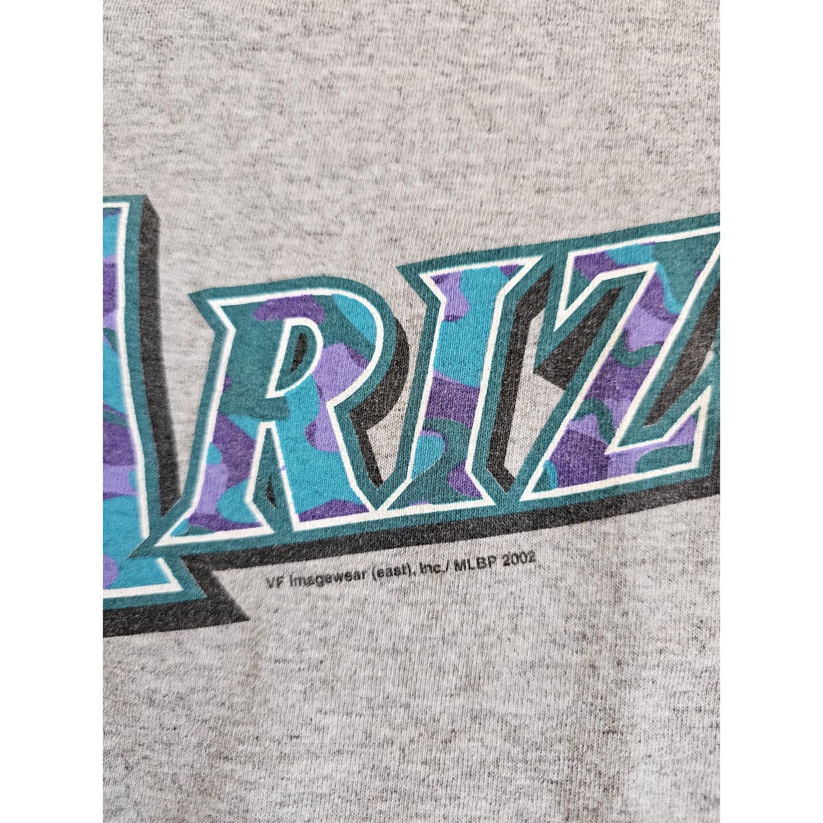 CSA Arizona Diamondbacks 2002 T-Shirt Gray CSA Sz L Dbacks Size US L / EU 52-54 / 3 - 4 Thumbnail