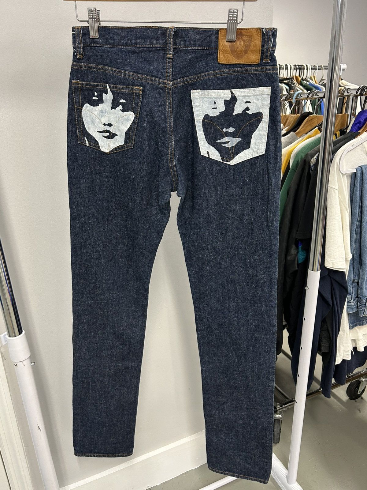 Hysteric Glamour Hysteric glamour faces denim Size US 29 - 1 Thumbnail