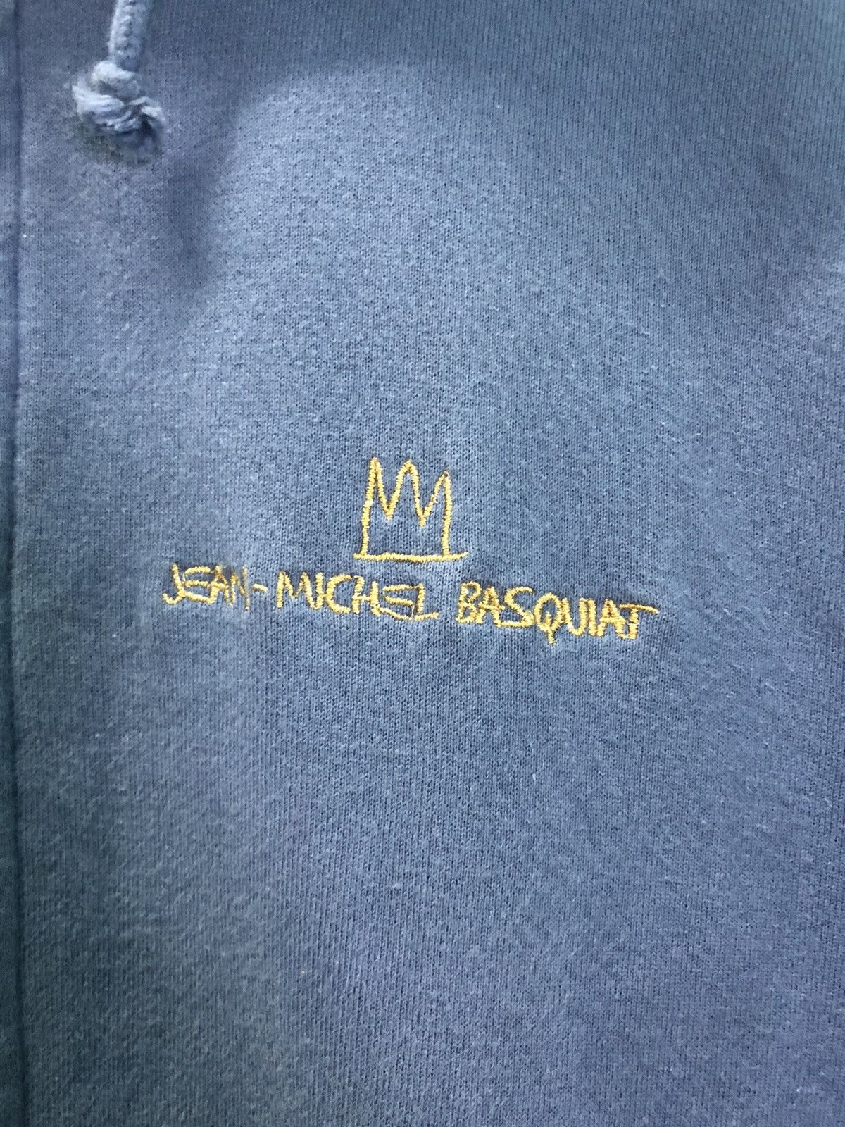 Jean-Michel Basquiat × Vintage Vintage Jean Michel Basquiat Hoodie Zip Up Size US M / EU 48-50 / 2 - 10 Thumbnail