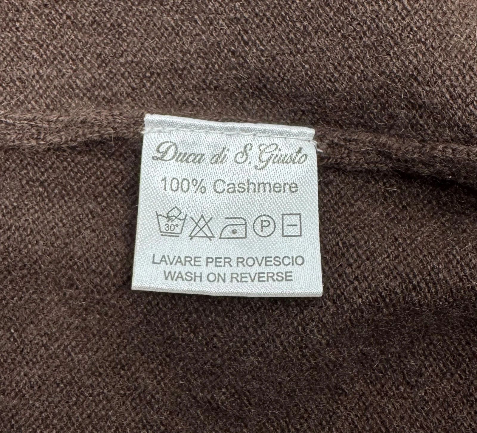 Other Duca di S. Giusto Cashmere Jumper V-Neck size M Size M / US 6-8 / IT 42-44 - 10 Thumbnail