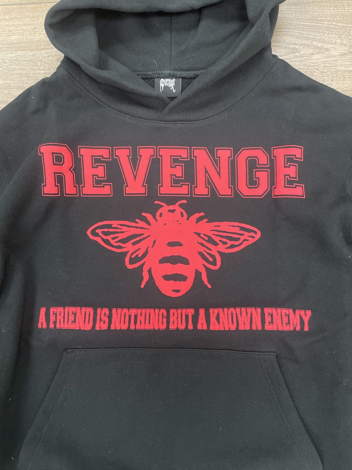 Revenge Revenge Black A Friend Is Nothing But A Known Enemy Hoodie Size US L / EU 52-54 / 3 - 2 Thumbnail