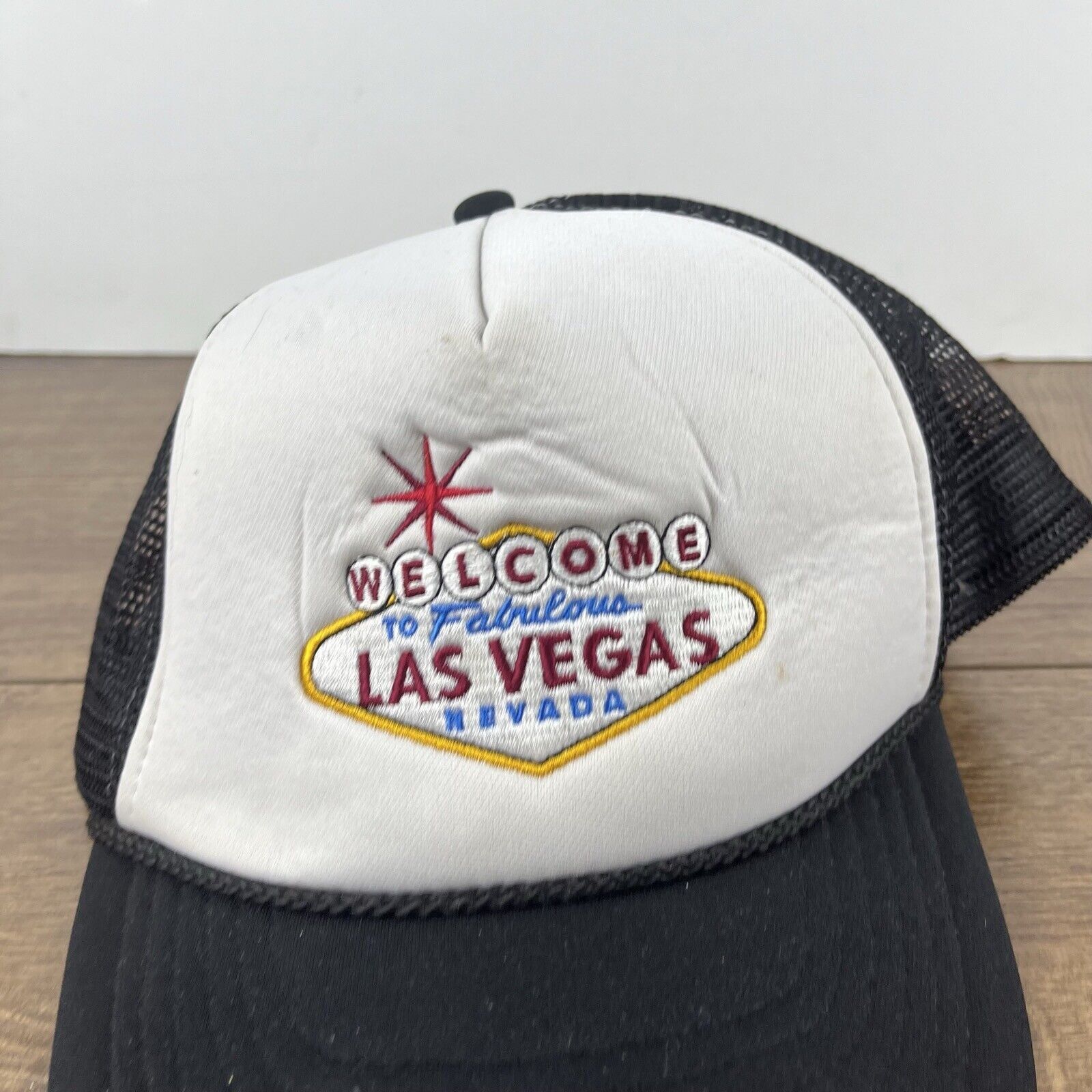 Other Las Vegas Hat Welcome Adjustable Hat White Adjustable Hat Wh Size ONE SIZE - 6 Thumbnail