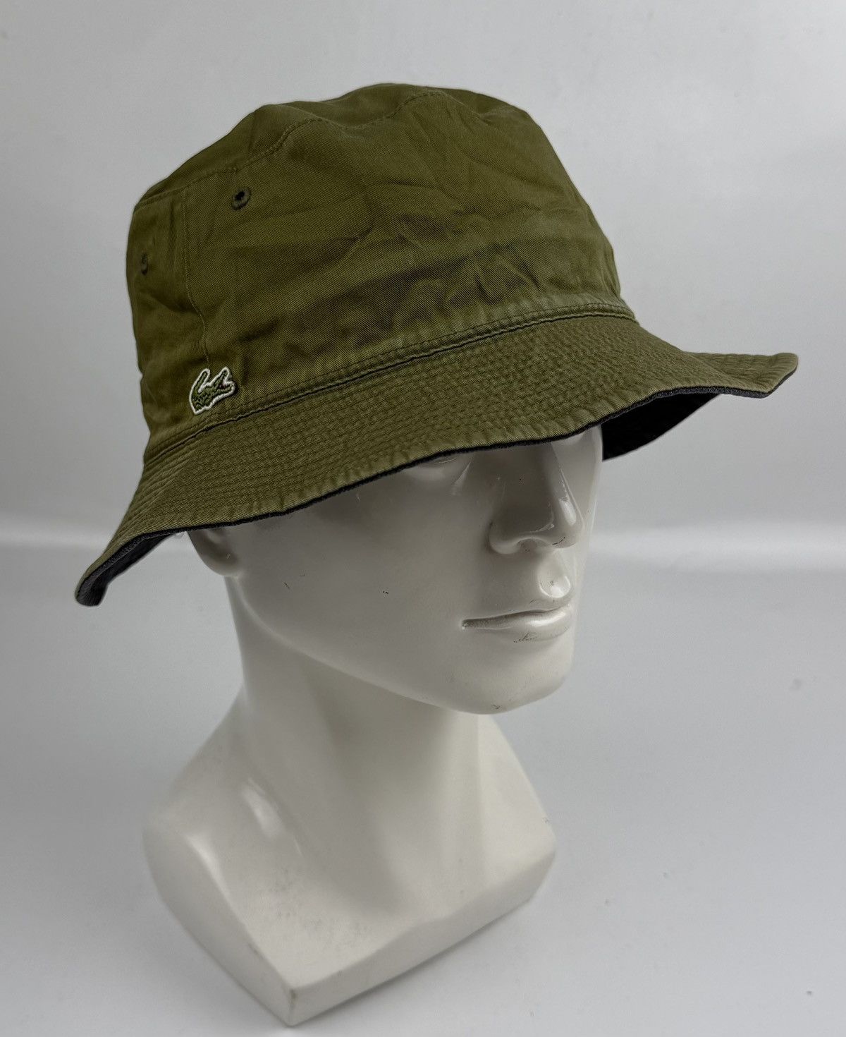 Lacoste lacoste reversible bucket hat tc52 Size ONE SIZE - 2 Thumbnail