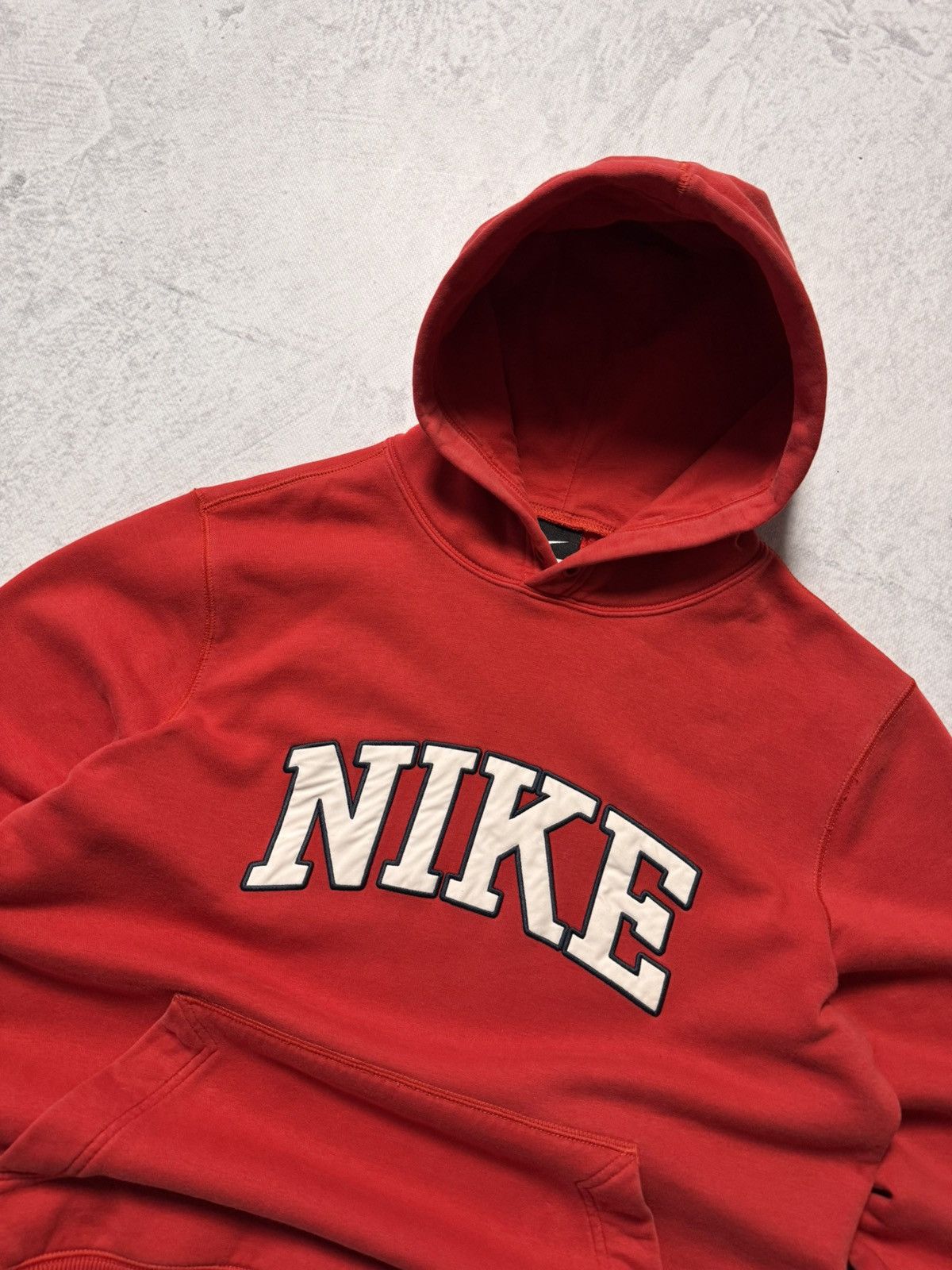 Nike × Vintage 00s Nike Vintage Big Logo Oversize Hoodie Y2K Size US M / EU 48-50 / 2 - 2 Thumbnail
