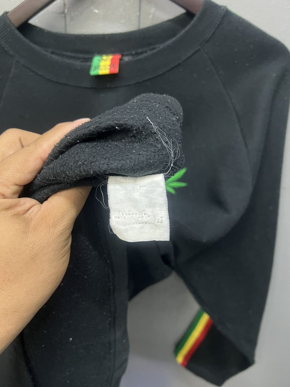 Vintage Wonder Wall Raggae Crewneck Sweatshirt Size US L / EU 52-54 / 3 - 3 Thumbnail