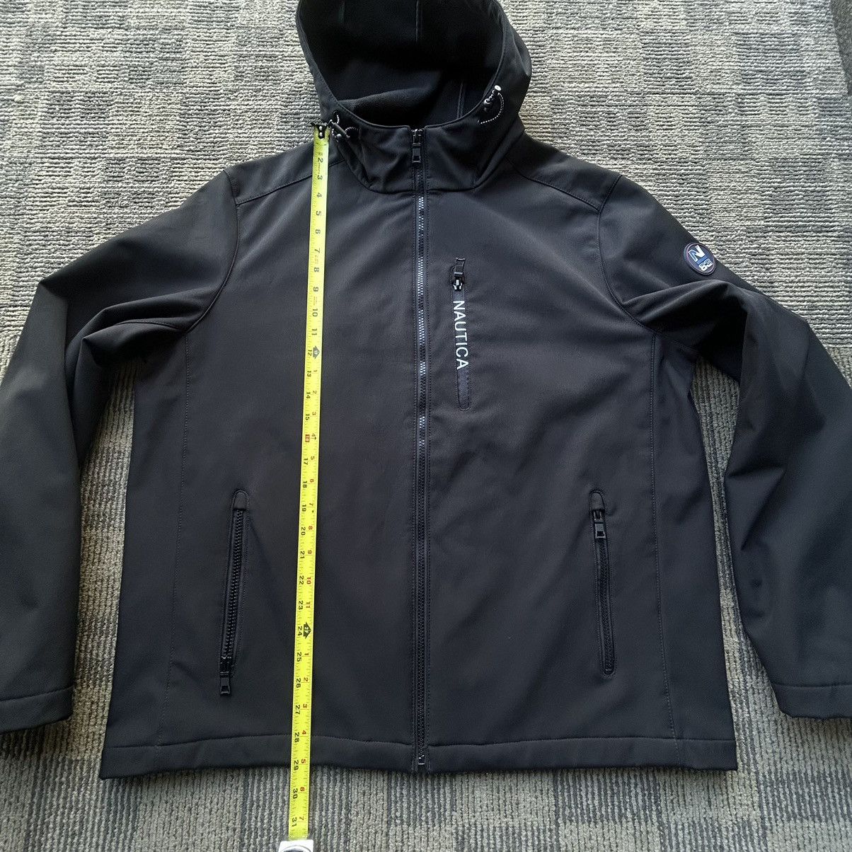 Nautica Nautica Active Stretch Black Full Zip Water Resistant Jacket Size US XL / EU 56 / 4 - 5 Thumbnail