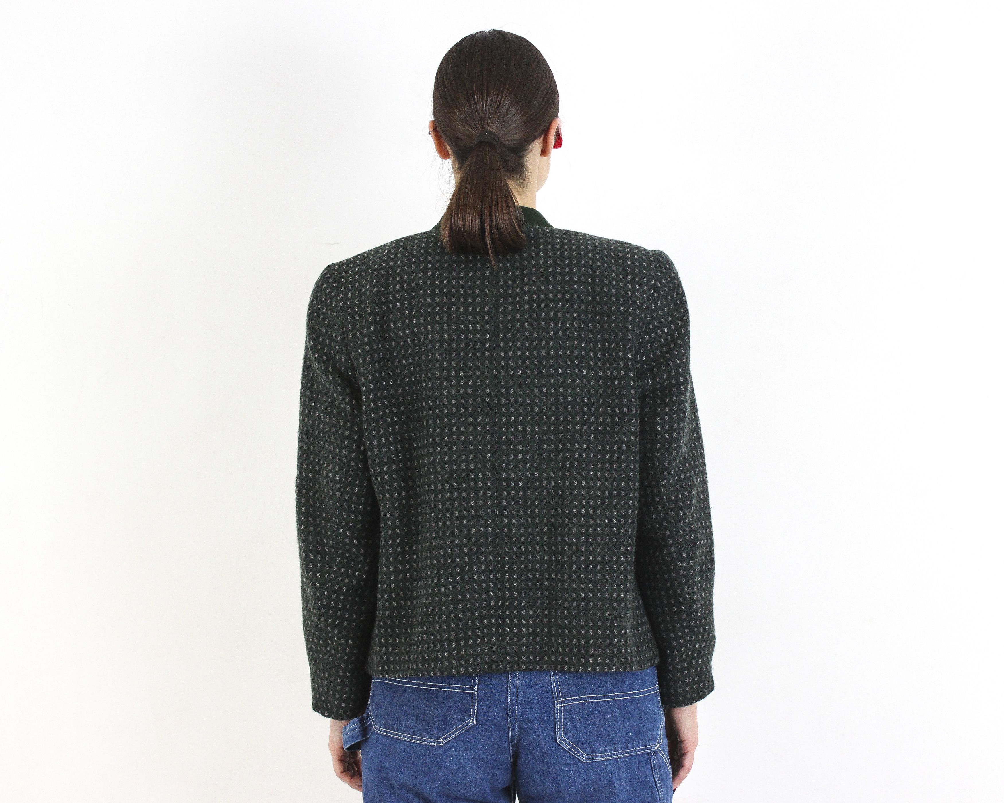 Other × Vintage H. Moser Wool Trachten Women S EU 36 Coat Blazer Jacket Size S / US 4 / IT 40 - 5 Thumbnail