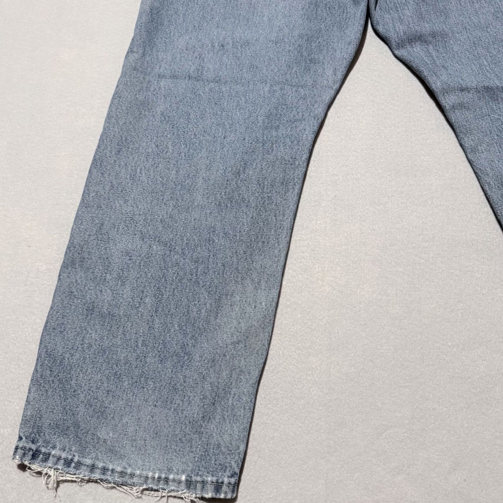Wrangler Wrangler Carpenter Jeans Men's Blue Denim Mid Rise Straight Zip Fly - 36x30 Size US 36 / EU 52 - 6 Thumbnail