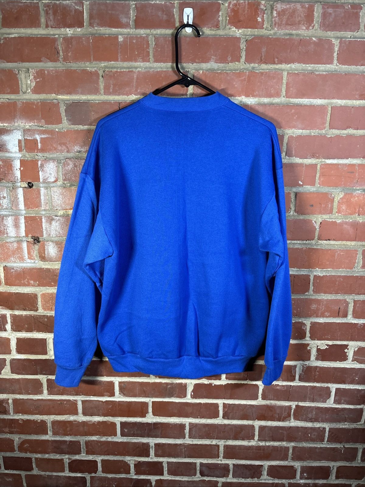 NFL Vintage 90s Blue St. Louis Rams Kurt Warner NFL Crewneck L Size US L / EU 52-54 / 3 - 6 Thumbnail