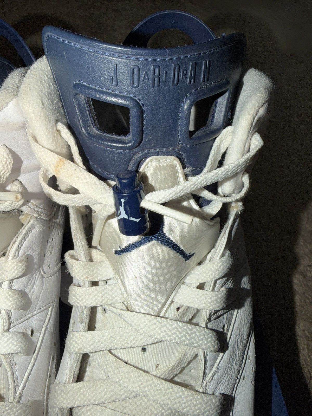 Jordan Brand Air Jordan 6 Retro ‘Midnight Navy’ 2022 Size US 8.5 / EU 41-42 - 5 Thumbnail
