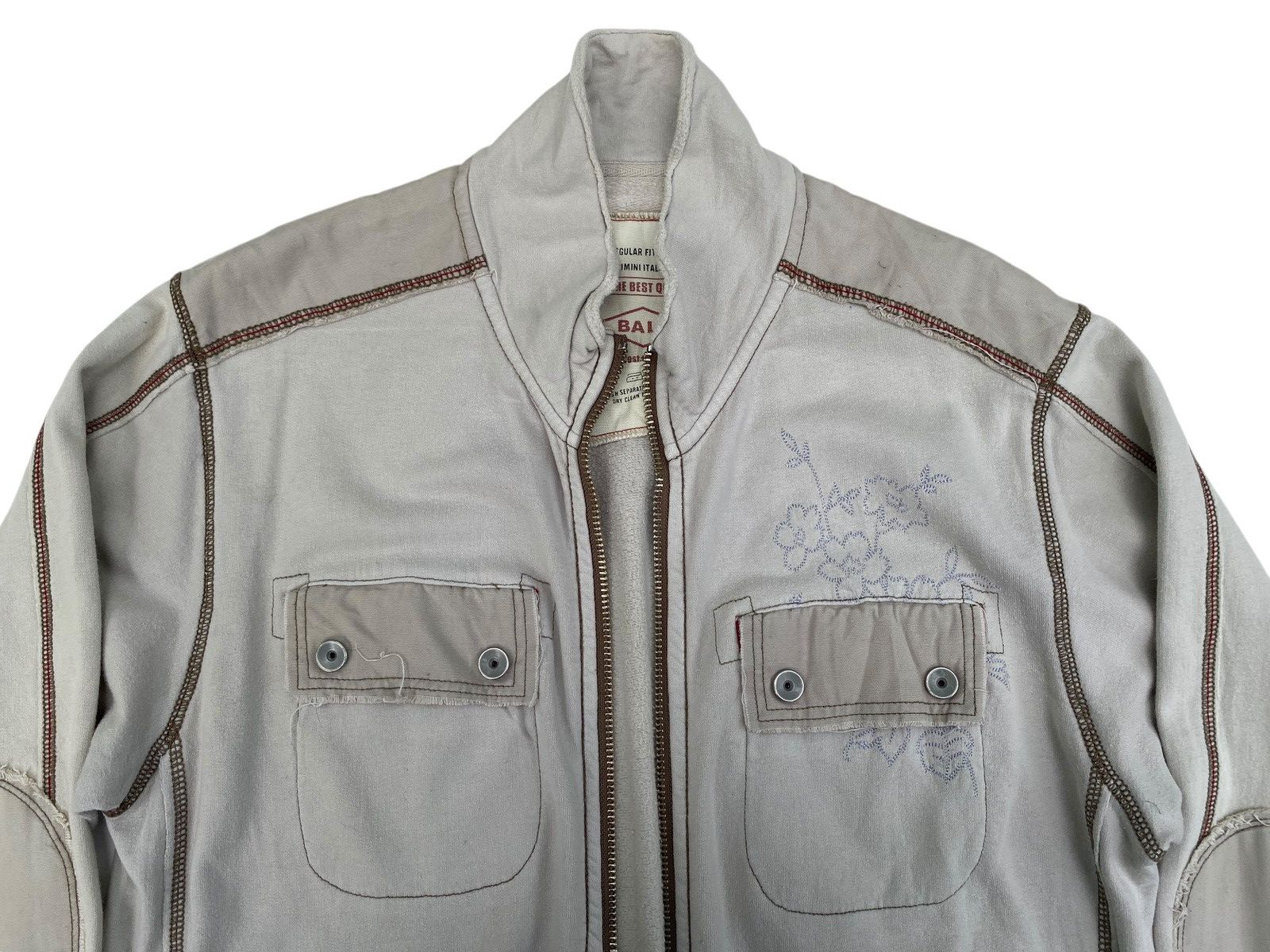 Vintage Vtg Ball Jacket Zip Up Punk Style Size US L / EU 52-54 / 3 - 4 Thumbnail