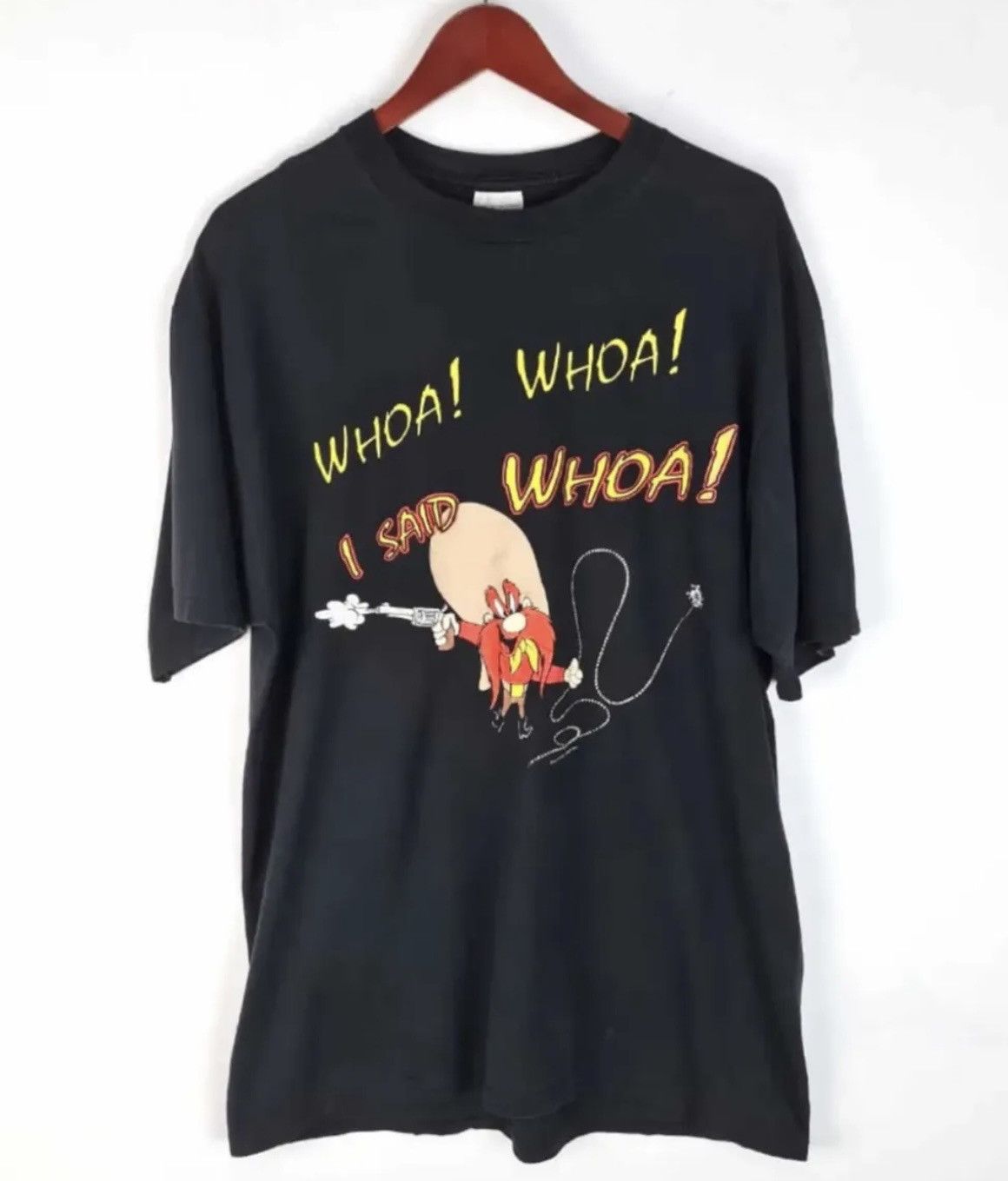 NASCAR Nascar x looney tunes vintage t shirt doble print sam car XL Size US XL / EU 56 / 4 - 1 Thumbnail