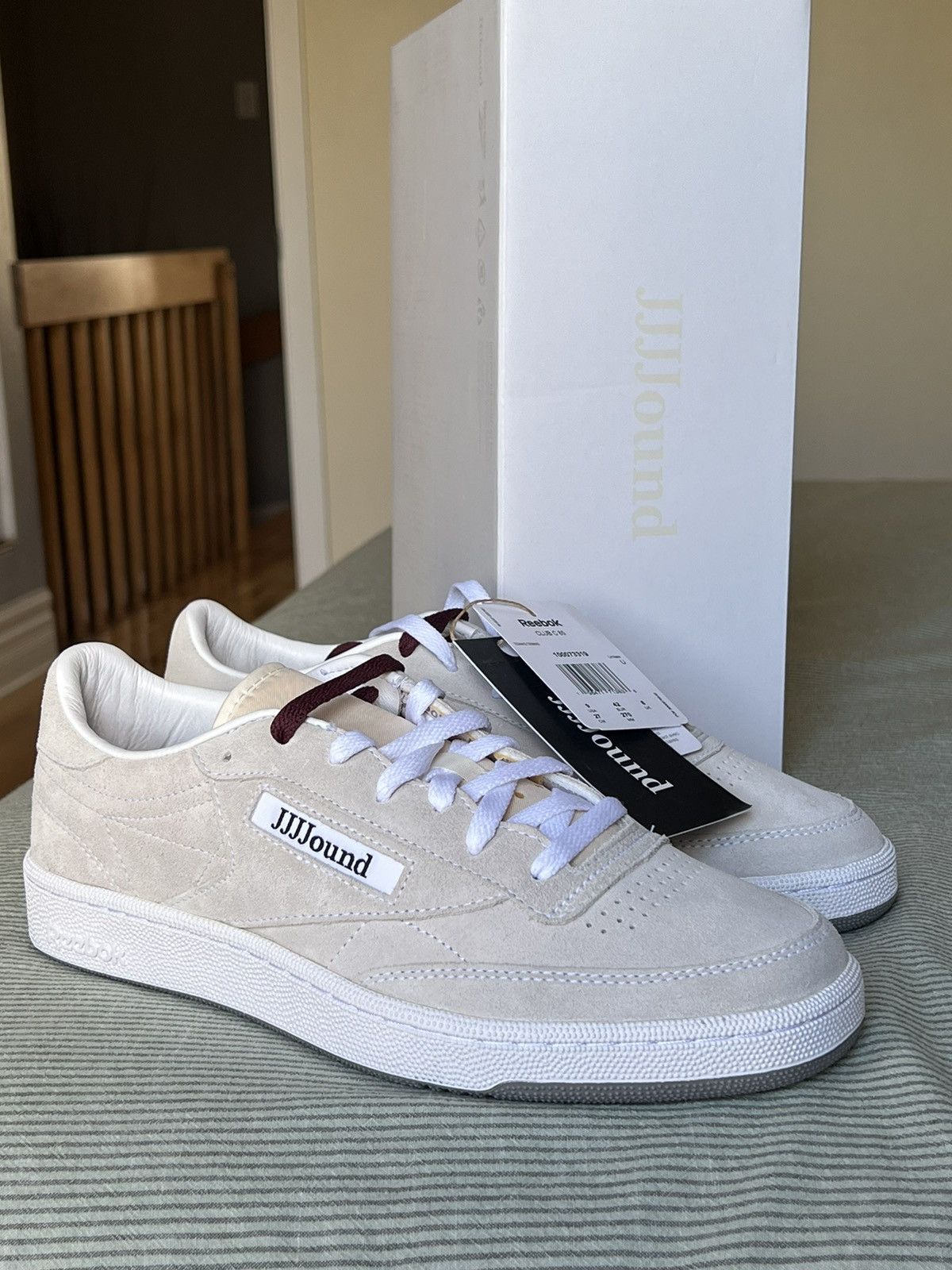 JJJJound × Reebok Jjjjound x Reebok Club C 85 - 'Cork' Size US 9 / EU 42 - 1 Thumbnail