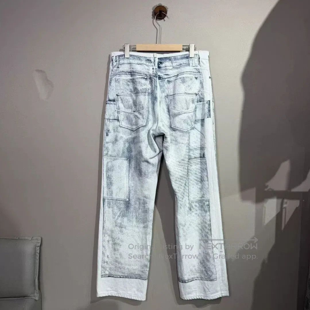 Dior Dior Cargo Effect Printed Jeans. Size US 32 / EU 48 - 2 Thumbnail