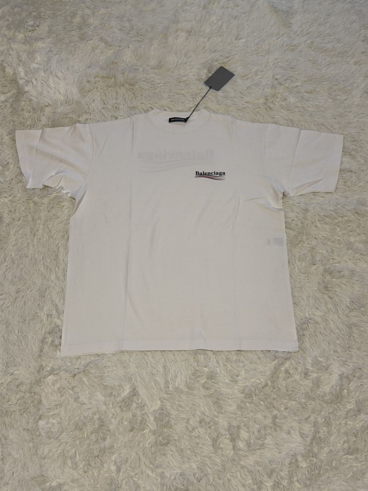 Balenciaga Balenciaga white t shirt Size US XS / EU 42 / 0 - 2 Thumbnail