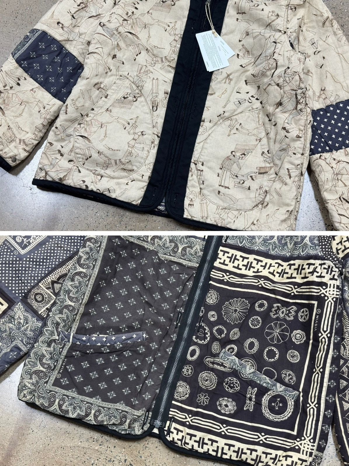 Visvim Visvim ict iris jkt bandana（reversible），size4 Size US XL / EU 56 / 4 - 5 Thumbnail