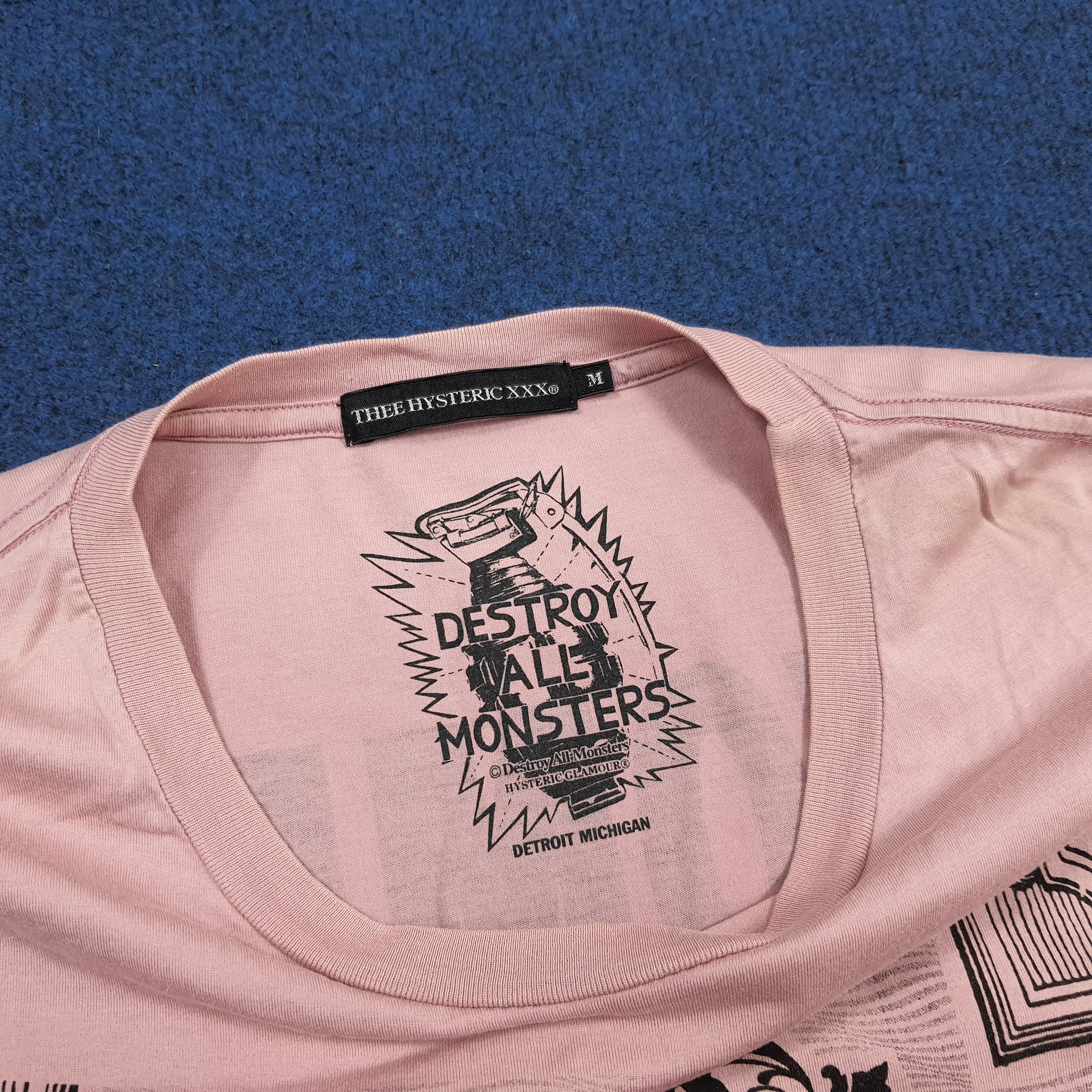 Hysteric Glamour Vintage Hysteric Glamour Collab Japan Brand Tshirt C294N69 Size US M / EU 48-50 / 2 - 5 Thumbnail