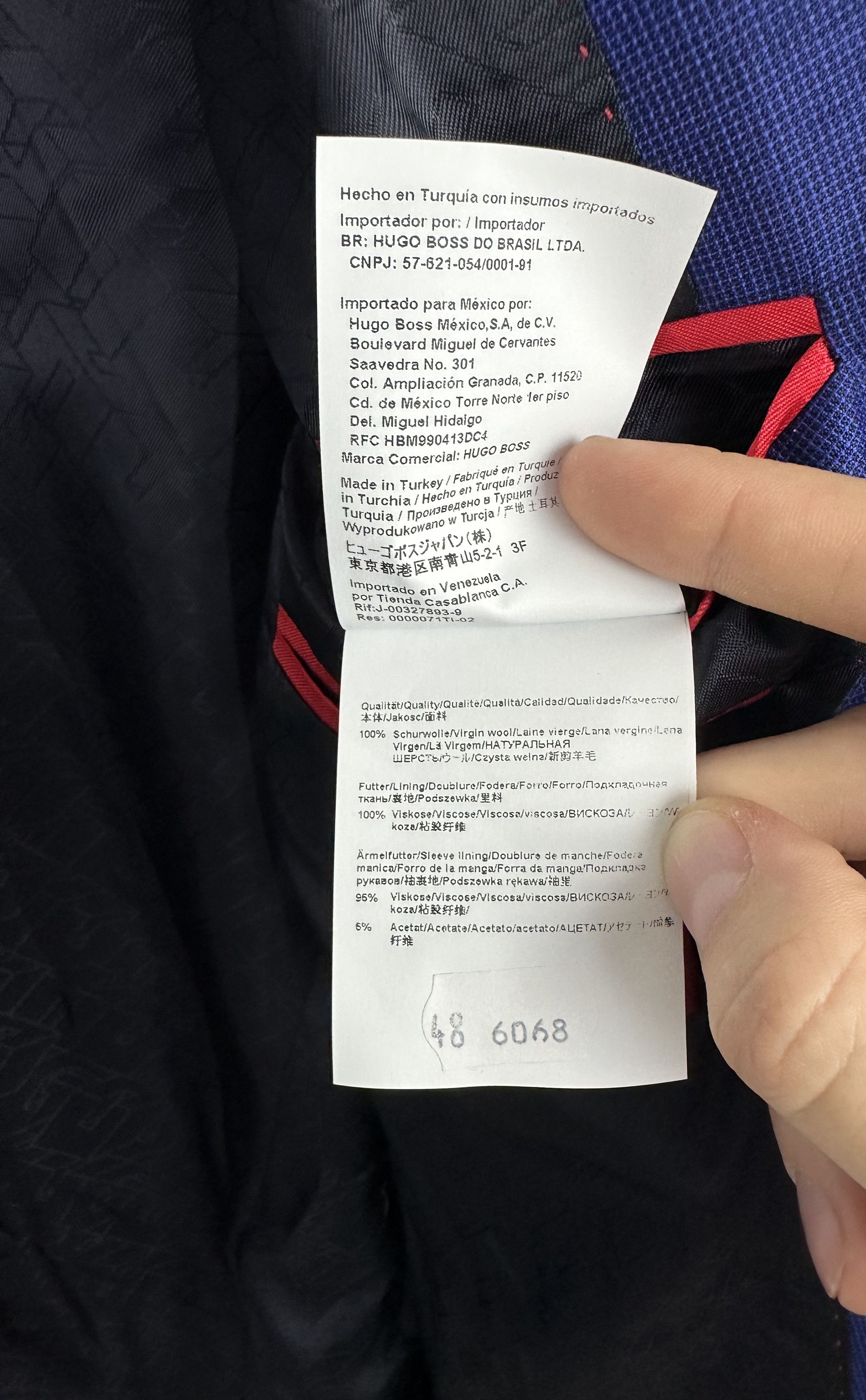 Hugo Boss Hugo Boss wool jacket, new with tag Size 48R - 7 Thumbnail