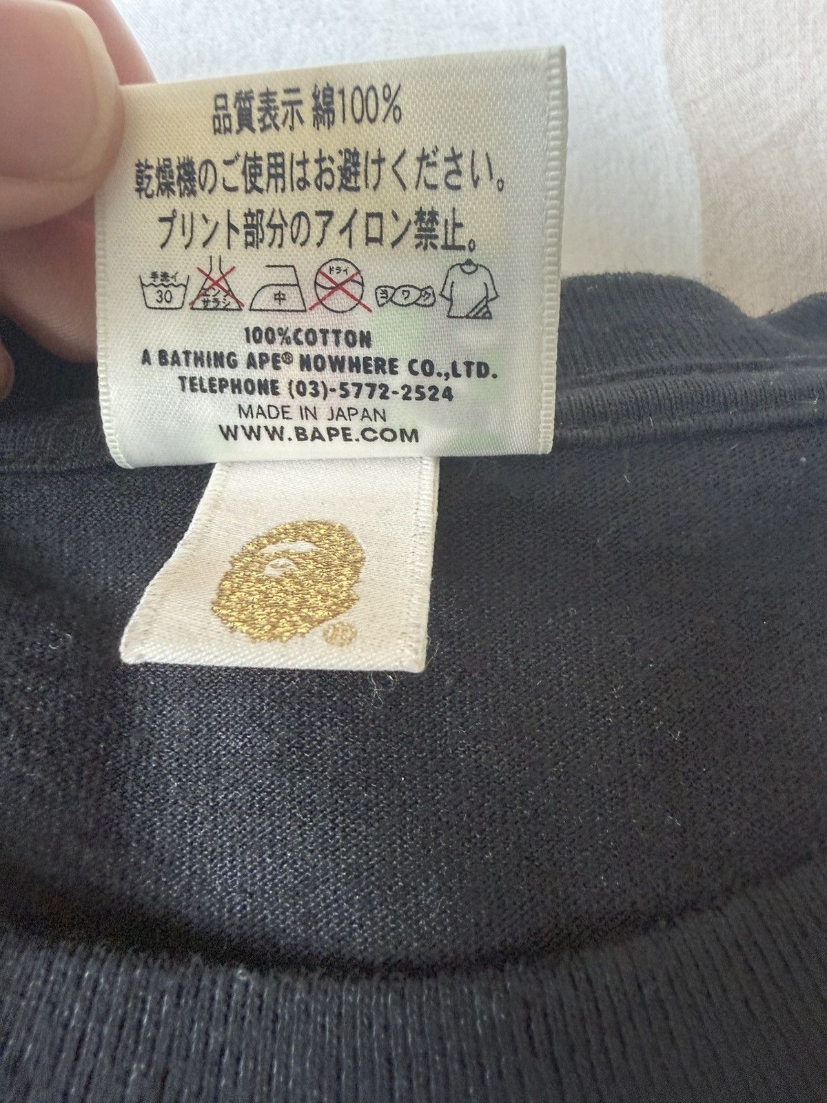 Bape Swarovski Longsleeve Size US L / EU 52-54 / 3 - 4 Thumbnail