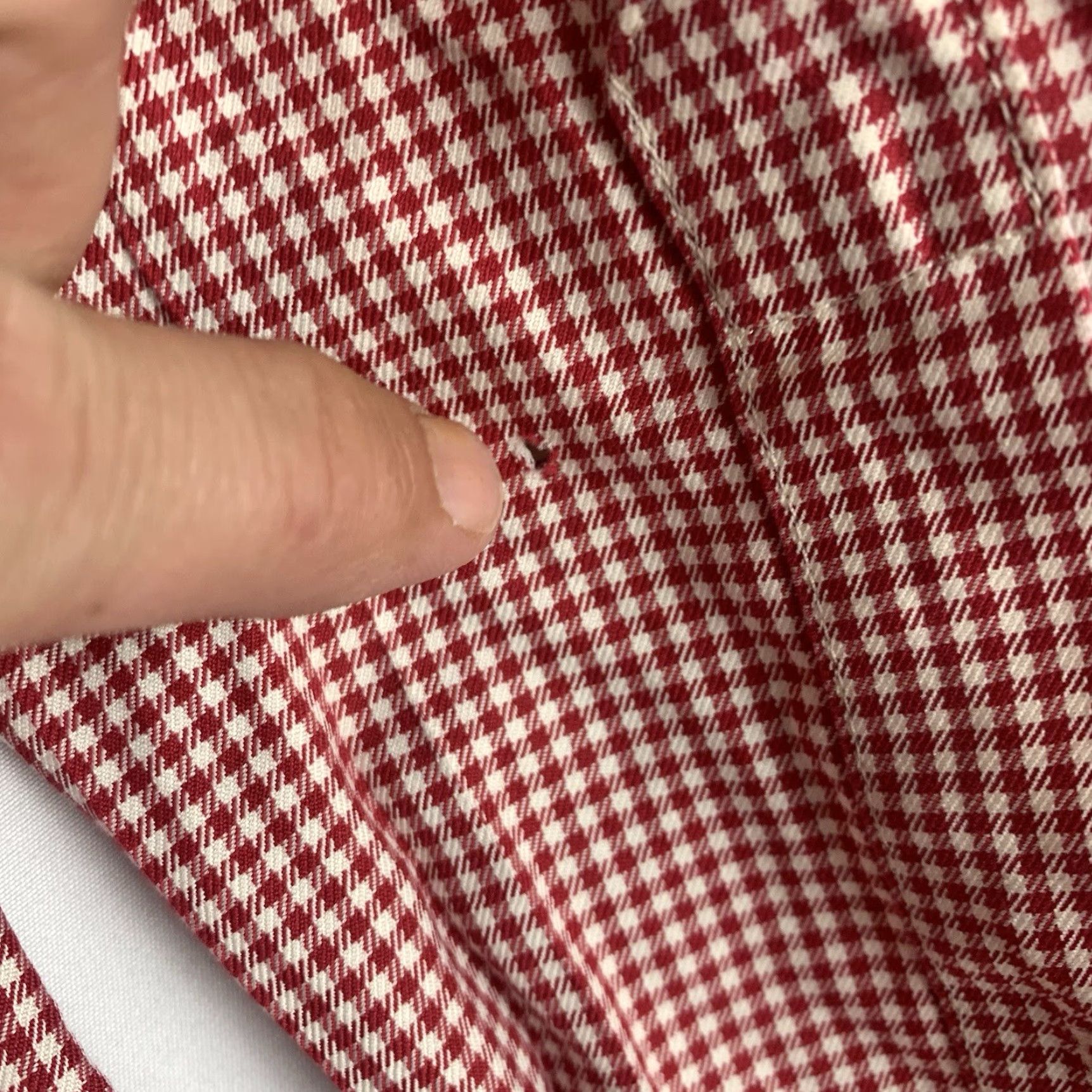 Orvis Orvis Shirt Mens Large Red Gingham Check Long Sleeve Button-Down Cotton Regular L Mens Womens? Size US L / EU 52-54 / 3 - 6 Thumbnail