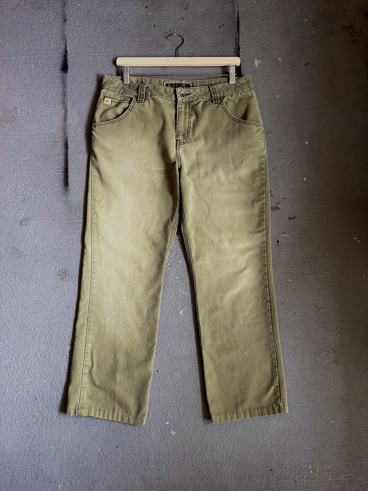 Quiksilver RARE 90s single stitch quick sliver 34x29 pants Size US 34 / EU 50 - 1 Thumbnail