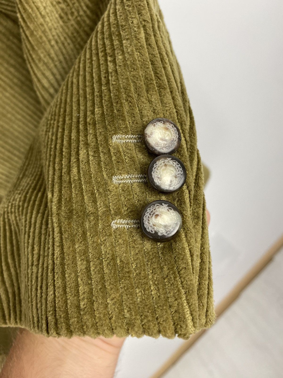 Valentino Valentino Corduroy Blazer Jacket 50 R Ralph Lauren Burberry Size 50R - 2 Thumbnail