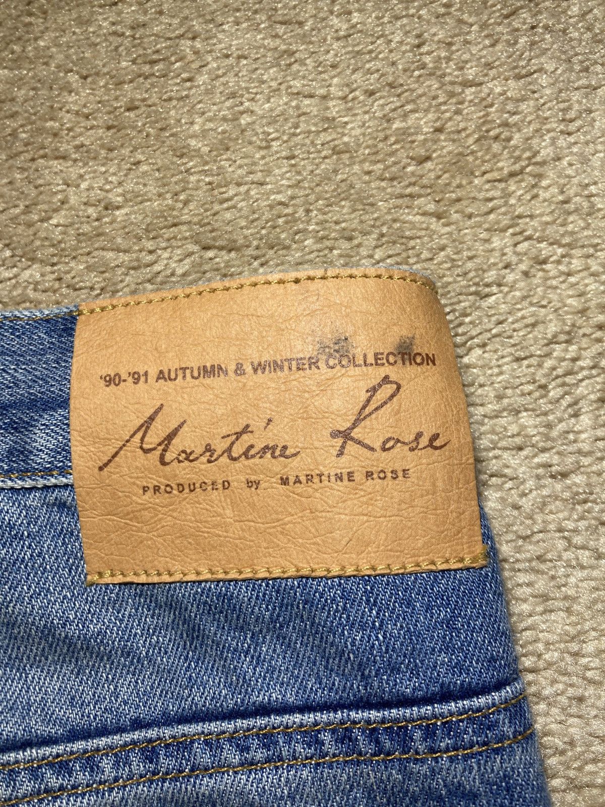 Martine Rose AW19 Martine Rose Crotch Zip Jeans Seditionaries 2019 Seam Size US 30 / EU 46 - 3 Thumbnail