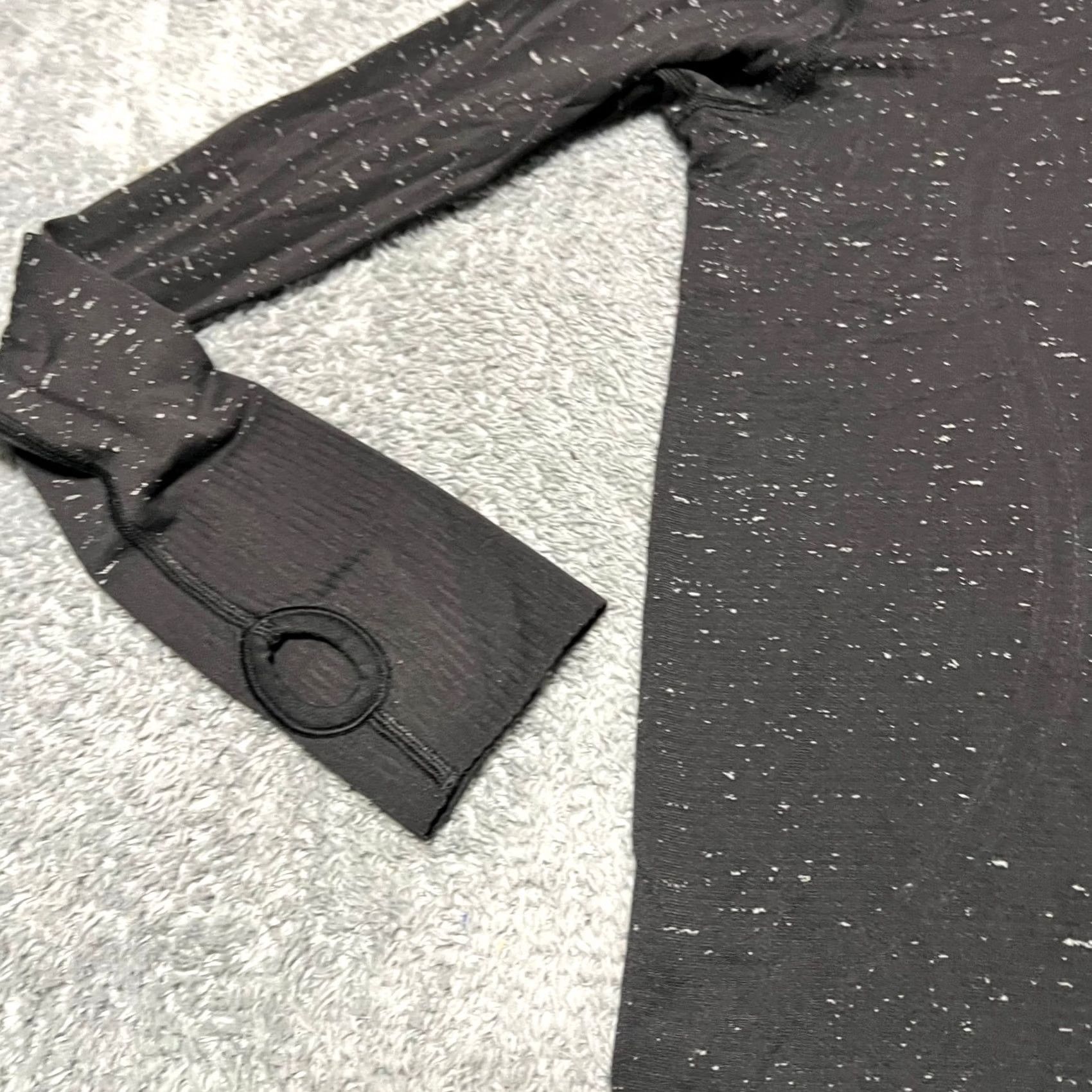 Lululemon Lululemon Hoodie Shirt Womens 4 Pullover Swiftly Tech 1/2 Zip Thumbholes Running Black Heather 4 Womens Size S / US 4 / IT 40 - 3 Thumbnail