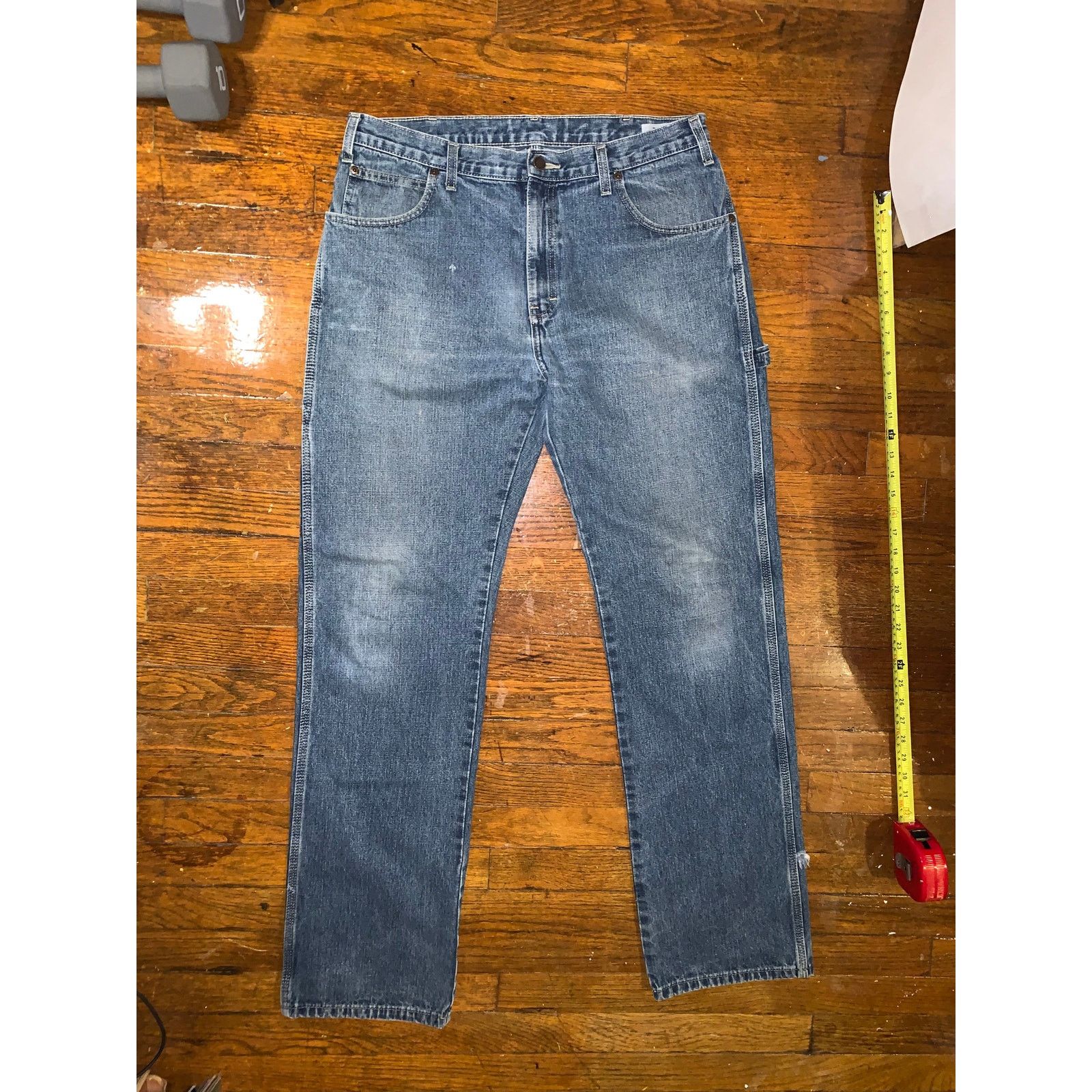 Dickies Dickies Jeans 34x34 Dark Wash Straight Leg Regular Fit Denim Size US 34 / EU 50 - 1 Thumbnail
