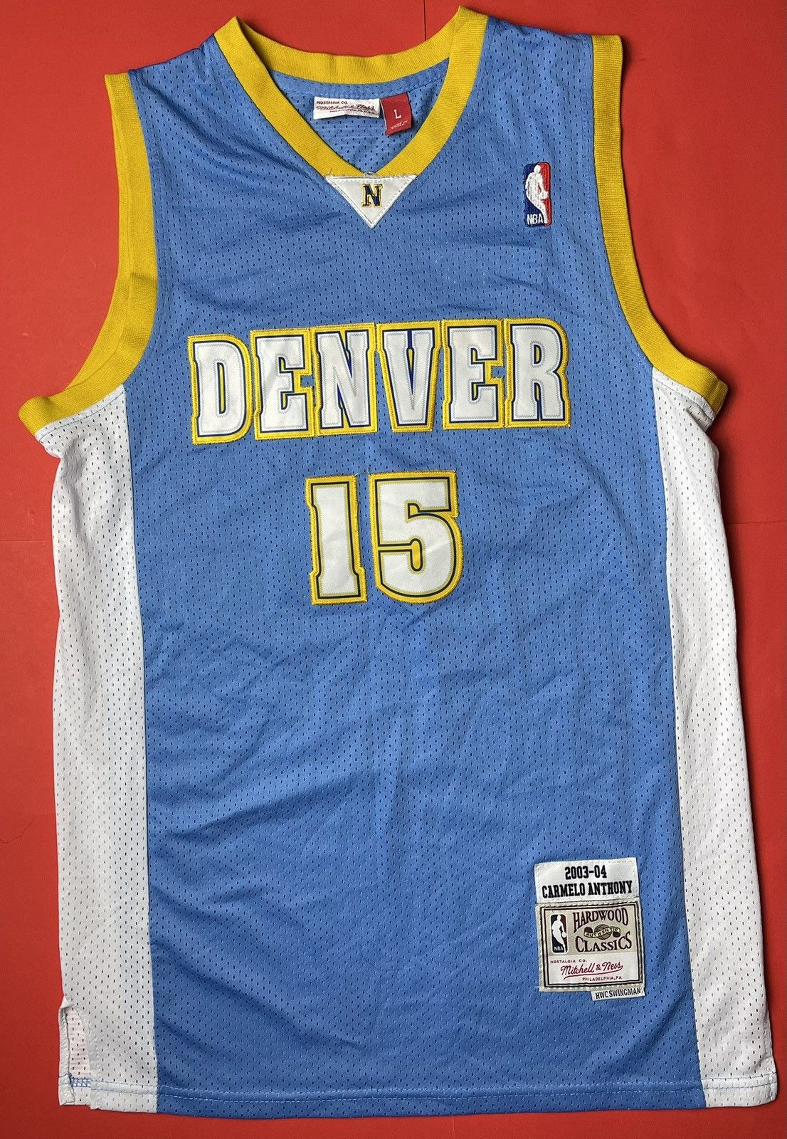 Mitchell & Ness Mitchell & Ness Carmelo Anthony Denver Nuggets Jersey Size US L / EU 52-54 / 3 - 1 Thumbnail