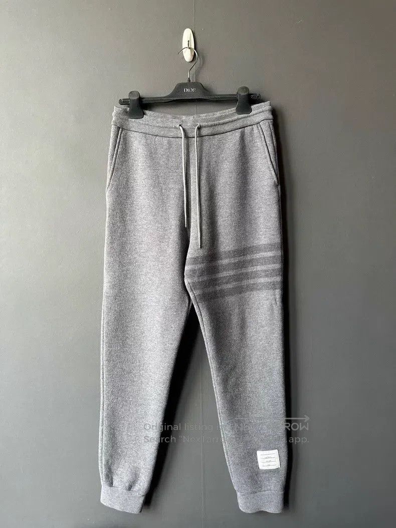 Thom Browne Thom Browne size 1 Gray woolen pants Size US 39 - 1 Thumbnail