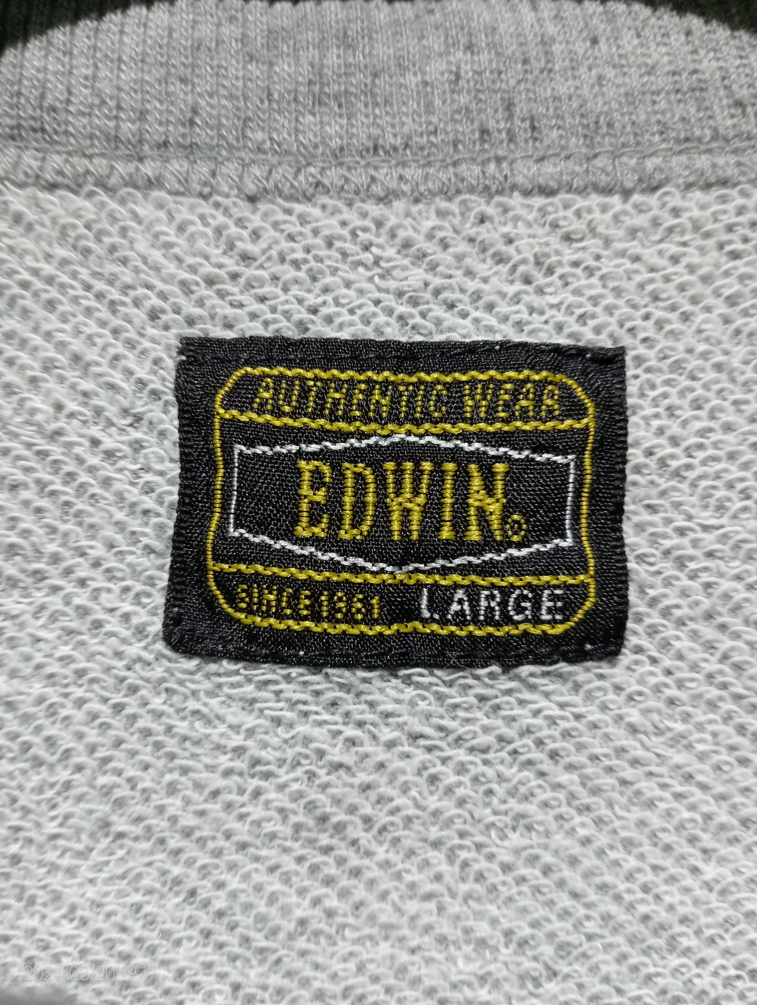 Edwin Vintage Edwin X Disney Mickey Mouse Crewneck Sweatshirt Size US L / EU 52-54 / 3 - 3 Thumbnail