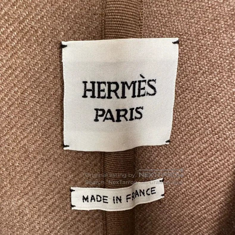Hermes Hermes Pumpkin Cashmere Long Coat Size XXS / US 00 / IT 34 - 4 Thumbnail