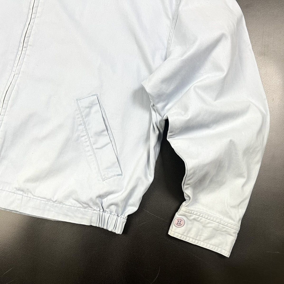 Fred Perry × Vintage Vintage Fred Perry Blue y2k Zip Overshirt Jacket Size M Size US M / EU 48-50 / 2 - 8 Thumbnail