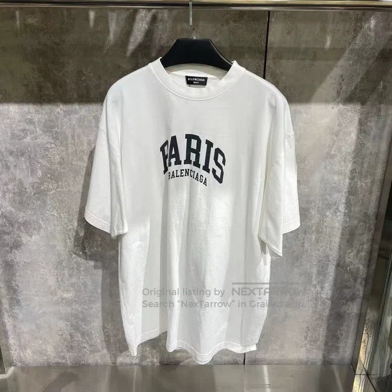 Balenciaga Balenciaga City series tee Size US S / EU 44-46 / 1 - 1 Thumbnail
