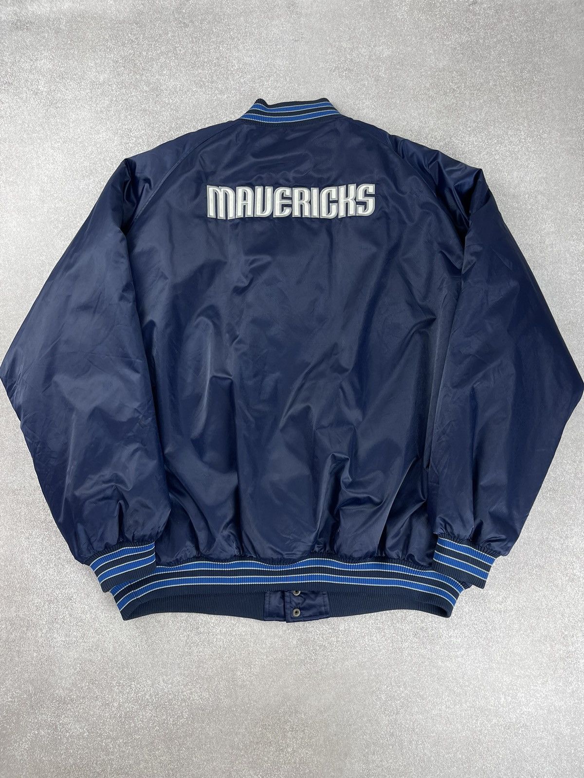NBA × Nike × Vintage Vintage NBA Dallas Mavericks Bomber Jacket Size US XXL / EU 58 / 5 - 8 Thumbnail