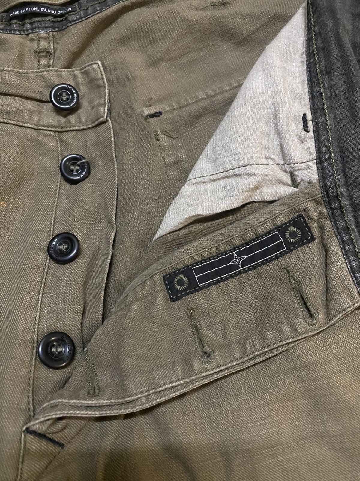 Stone Island Stone Island Denims Small Logo Cargo Style Pants Size US 34 / EU 50 - 3 Thumbnail
