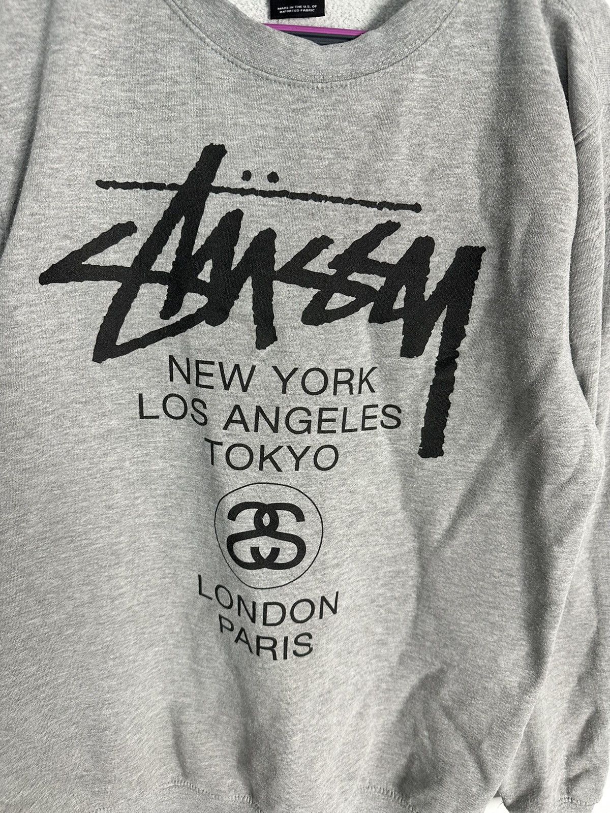 Stussy Stüssy World Tour Crewneck 2006 vintage Size US L / EU 52-54 / 3 - 6 Thumbnail